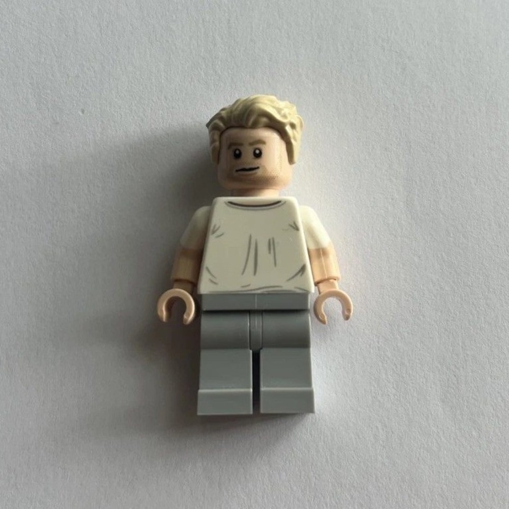 LEGO Queer Eye Minifigure Antoni Porowski White T-Shirt Gray Legs 10291